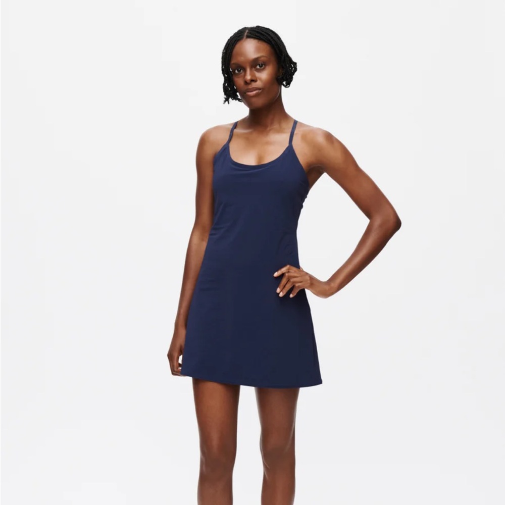 Outdoor Voices Navy Exercise Dress